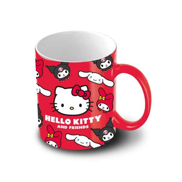 Karactermania - Tasse Céramique Hello Kitty Faces - 13 x 7.8 x就没有9.5 cm - Cadeau Karactermania - Tasse Céramique Hello Kitty Faces - 13 x 7.8 x就没有9.5 cm - Cadeau