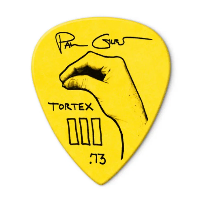DUNLOP Pack de 36 médiators Tortex TIII Paul Gilbert Custom - 0,73 mm DUNLOP Pack de 36 médiators Tortex TIII Paul Gilbert Custom - 0,73 mm