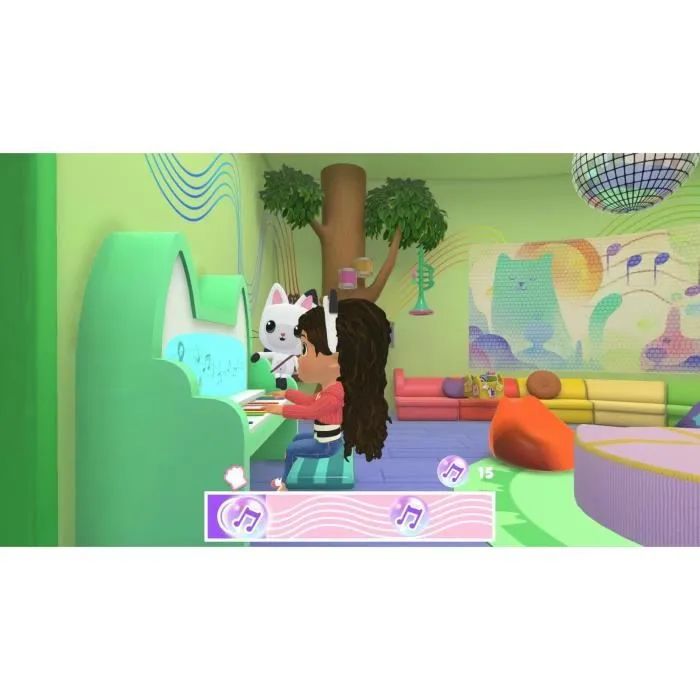 Just For Games Gabby et la Maison Magique C'est la Fete - Jeu d'Aventure et de Création Nintendo Switch, Version Française