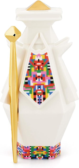 Alessi Joseph ESA05 3 Figurine de Crèche en Porcelaine Décorée à la Main Alessi Joseph ESA05 3 Figurine de Crèche en Porcelaine Décorée à la Main