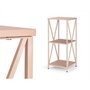 GIFTDECOR ESTANTERIA 3 BALDAS NUDE Marron