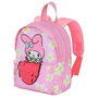 MY MELODY Sac à dos pour enfant Strawberry - 22x9x27 cm - Polysynthétique léger - Âge recommandé : 3 ans - Rosa
