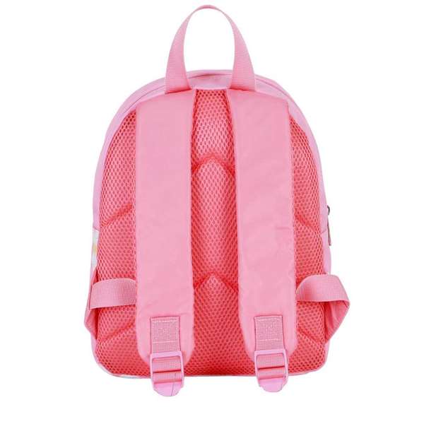 MY MELODY Sac à dos pour enfant Strawberry - 22x9x27 cm - Polysynthétique léger - Âge recommandé : 3 ans - Rosa