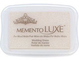 Tsukineko MEMENTO LUXE Tampon encreur Wedding Dress Opaca 96x63mm