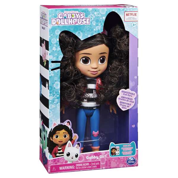 Spin Master Gabby - Maison de poupée Gabby 23,18 x 13,03 x 6,99 cm, Poupée, Jouet en plastique et carton pour enfants à partir de 3 ans