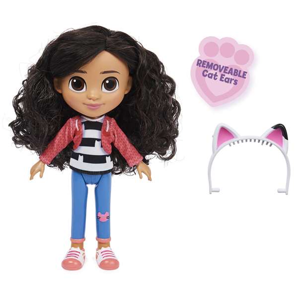 Spin Master Gabby - Maison de poupée Gabby 23,18 x 13,03 x 6,99 cm, Poupée, Jouet en plastique et carton pour enfants à partir de 3 ans