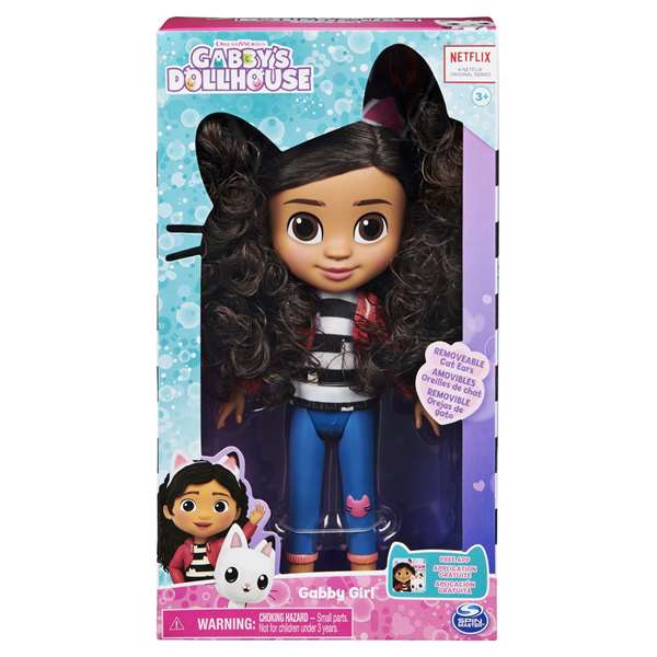 Spin Master Gabby - Maison de poupée Gabby 23,18 x 13,03 x 6,99 cm, Poupée, Jouet en plastique et carton pour enfants à partir de 3 ans