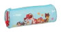 Safta Portatodo - Boîte de rangement ronde en bois avec compartiments, dimensions 20 x 7 x 7 cm, pour enfant à partir de 3 ans