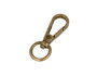 Innspiro Mousqueton à anneau rond en zamak finition or vieilli 13,4 mm (5 unités)