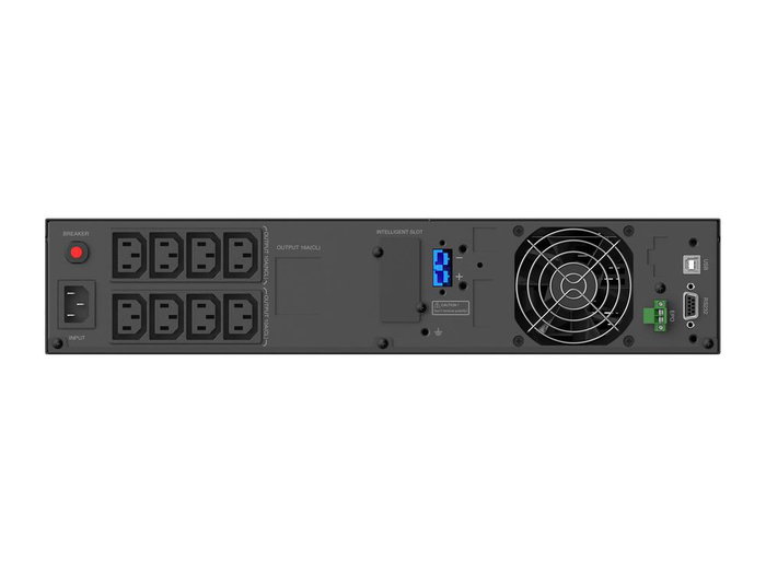 Conceptronic ZEUS51E1K UPS 1000 VA 1000 W Online Double Conversion Onduleur Rack Noir