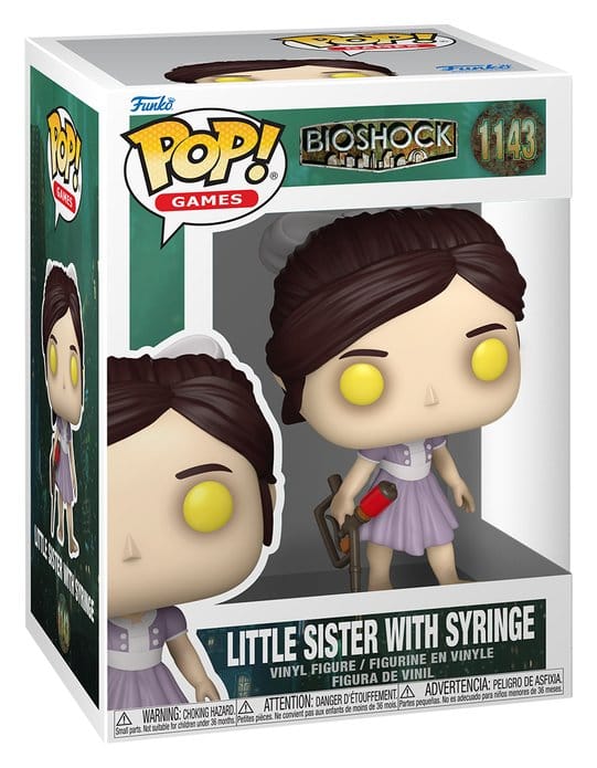 Funko Pop! Games Little Sister avec seringue - Bioshock