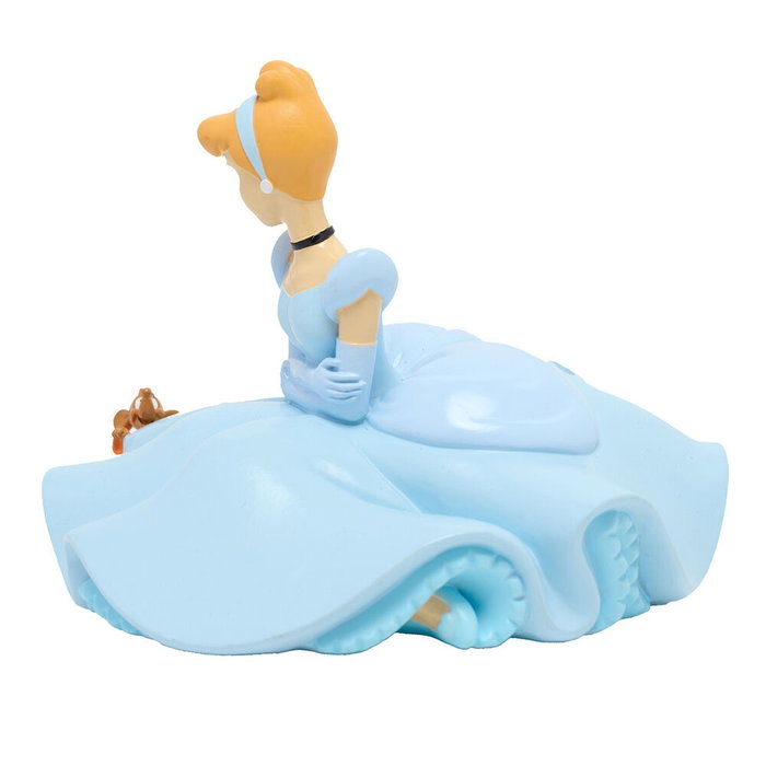 WIDDOP & CO Tirelire Cendrillon Disney en résine avec fente discrète - 15 cm WIDDOP & CO Tirelire Cendrillon Disney en résine avec fente discrète - 15 cm
