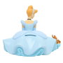 WIDDOP & CO Tirelire Cendrillon Disney en résine avec fente discrète - 15 cm
