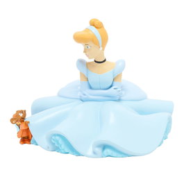 WIDDOP & CO Tirelire Cendrillon Disney en résine avec fente discrète - 15 cm
