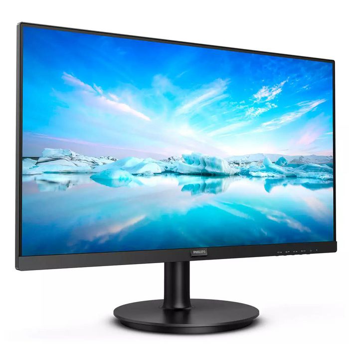 Philips 222V8LA Moniteur LCD 21.5" avec Adaptive-Sync, antiscintillement et mode LowBlue - Écran grand angle