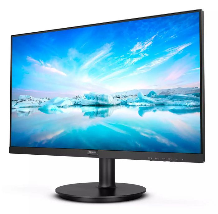 Philips 222V8LA Moniteur LCD 21.5" avec Adaptive-Sync, antiscintillement et mode LowBlue - Écran grand angle