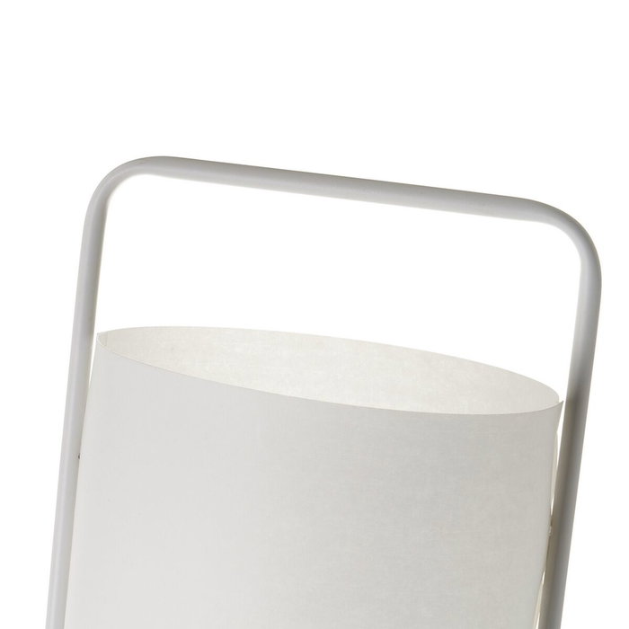 BigBuy Home Lampe de bureau Blanc Métal 60 W BigBuy Home Lampe de bureau Blanc Métal 60 W