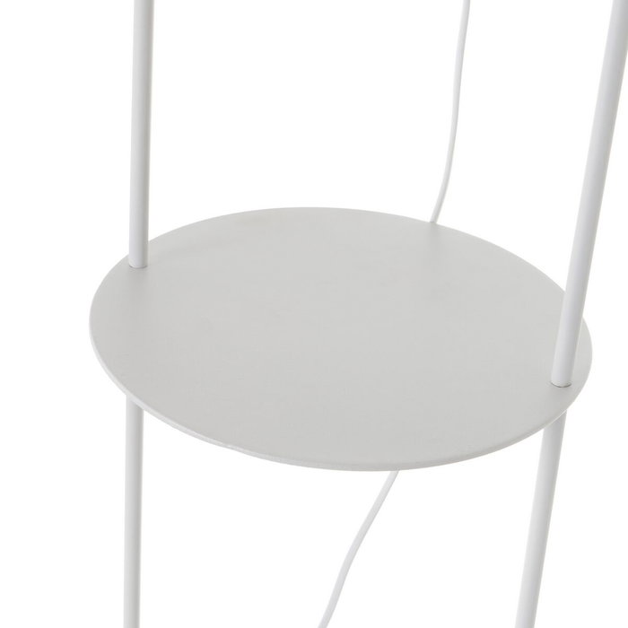 BigBuy Home Lampe de bureau Blanc Métal 60 W BigBuy Home Lampe de bureau Blanc Métal 60 W