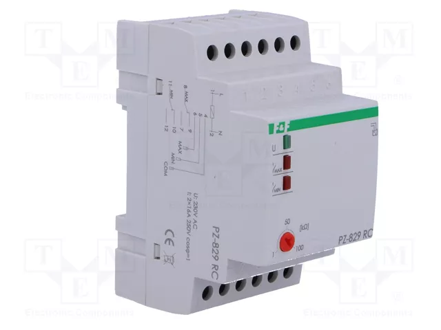 F&F Relais de surveillance de niveau 230VAC 16A
