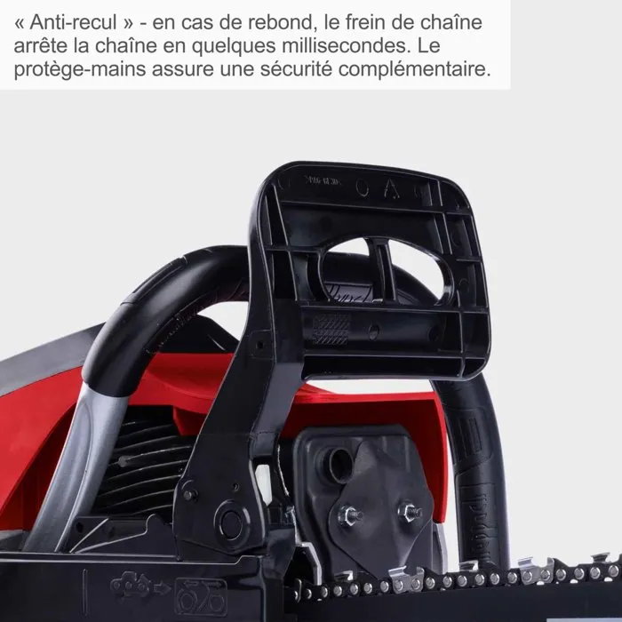 Scheppach Tronçonneuse thermique PCS53 - 53 cm - 38 CC