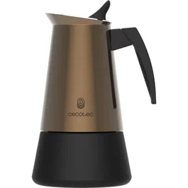 Cecotec Piccolina 600 Gold - Cafetière italienne 300 ml