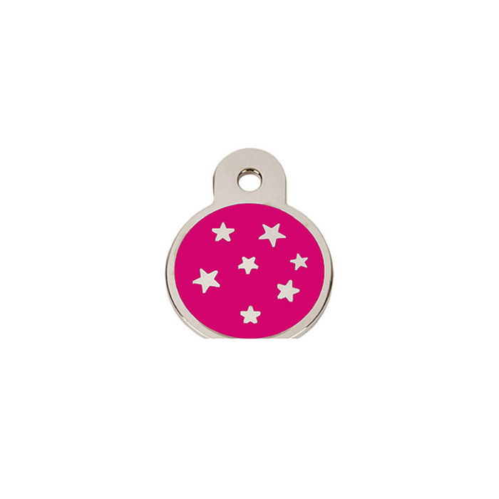 Plaque d'identification pour collier Imarc PetScribe Passion Rose Argent Plaque d'identification pour collier Imarc PetScribe Passion Rose Argent