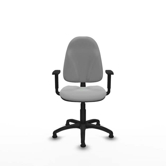 PIQUERAS Y CRESPO Chaise de bureau Algarra, similicuir gris clair, accoudoirs 1D PIQUERAS Y CRESPO Chaise de bureau Algarra, similicuir gris clair, accoudoirs 1D