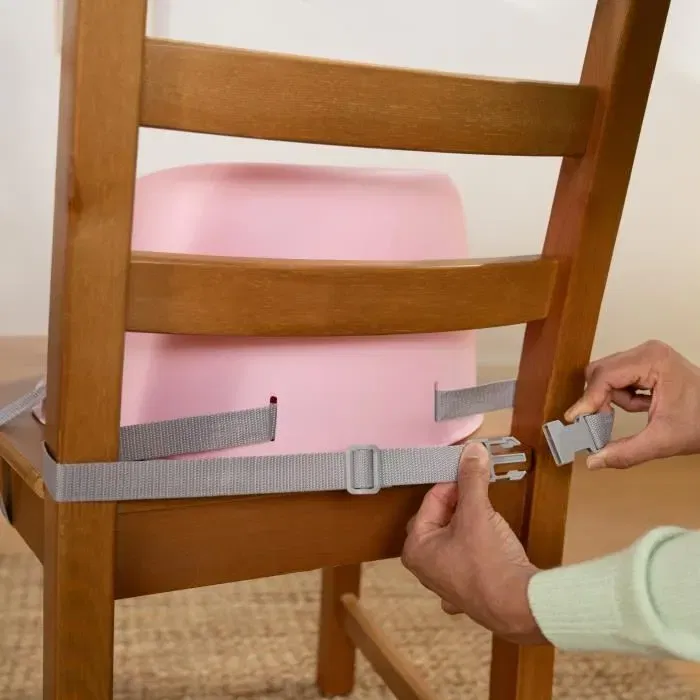 Rehausseur de chaise évolutif Disney Princess - My Spot, pour enfant de 6 mois à 3 ans, avec harnais 3 points, facile à nettoyer - Rose