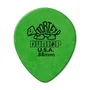DUNLOP Pack de 72 Médiators Tortex® Teardrop Verts - 0,88 mm