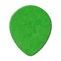 DUNLOP Pack de 72 Médiators Tortex® Teardrop Verts - 0,88 mm