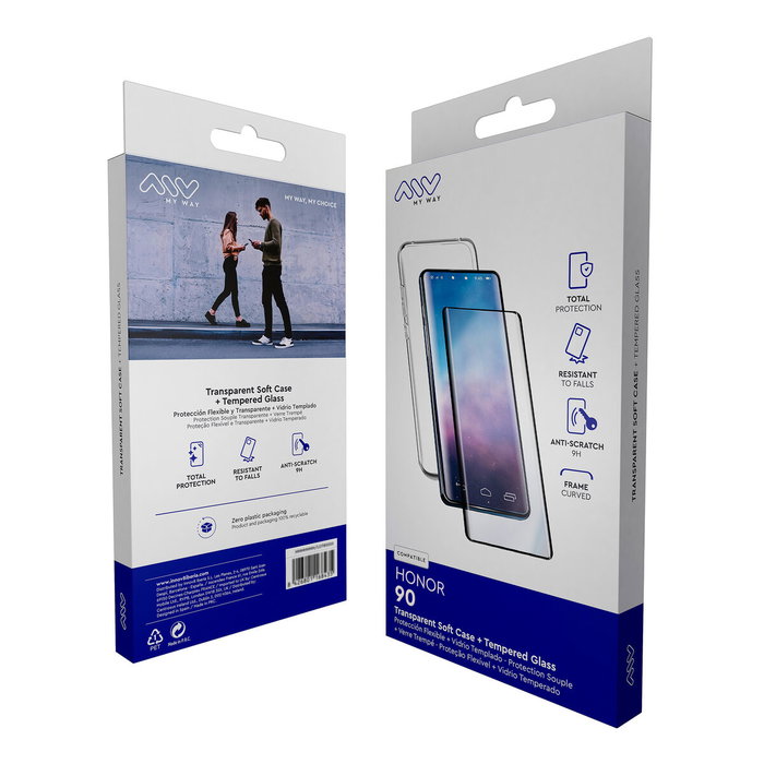 Housse et Protecteur pour Téléphone Portable Myway Honor 90 Honor 9X