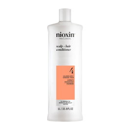 Nioxin System 4 Après-shampooing pour cheveux colorés et abîmés 1000 ml