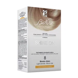 BioNike Shine On Teinture permanente pour cheveux 8 Light Blonde