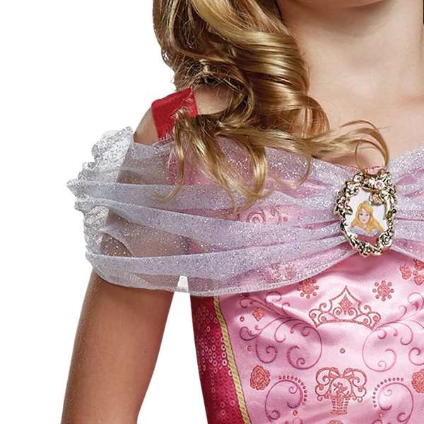Disney - Déguisement enfant Princesse Aurora Classic Taille 5-6 ans - Costume de princesse fille