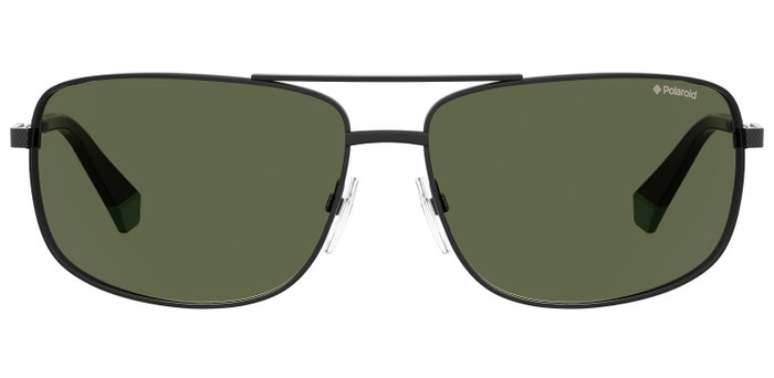Polaroid PLD-2101-S-003-UC Lunettes de soleil rectangulaires noires Polaroid PLD-2101-S-003-UC Lunettes de soleil rectangulaires noires