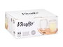 Vivalto Verre Borosilicate 325 ml Transparent 8x11x8 cm (Set de 24)