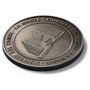 MOCILAB Moneda Massia F.C. Barcelona - Pièce officielle en bronze antique - Édition Classic 2025-26 - Hommage aux valeurs du Barça