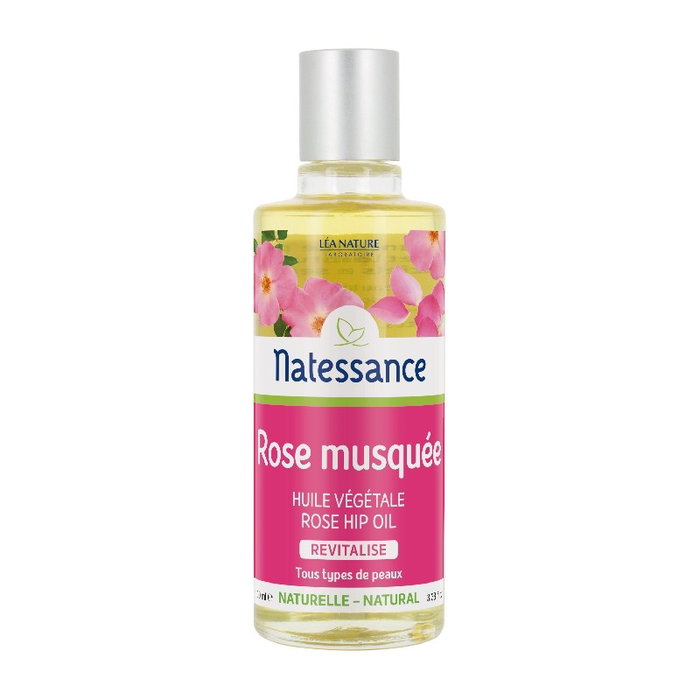 NATESSANCE Huile de Rose Musquée Réparatrice 100ml