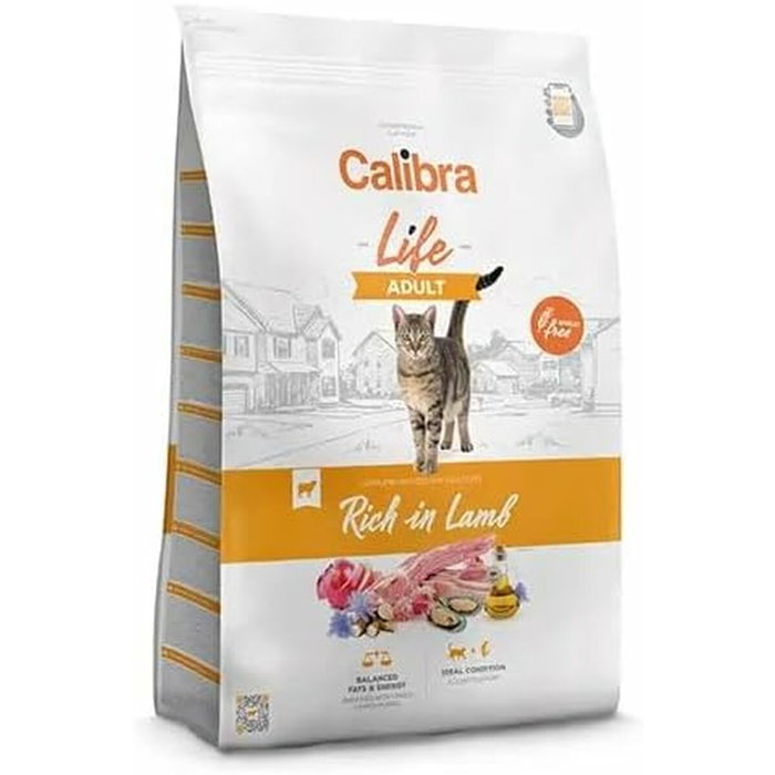 Aliments pour chat Calibra Agneau 1,5 Kg Adulte 1,25 kg
