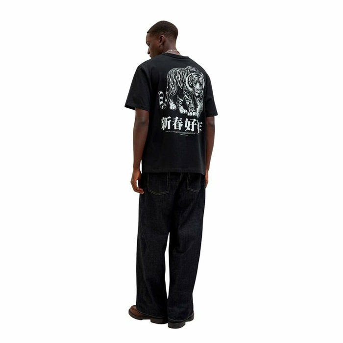 T-shirt à manches courtes homme Jack & Jones Jorsnake Noir