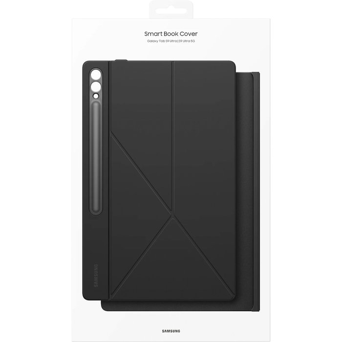 Samsung EF-BX910 Smart Book Cover Noir pour Galaxy Tab S9 Ultra Samsung EF-BX910 Smart Book Cover Noir pour Galaxy Tab S9 Ultra