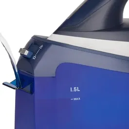 H.Koenig V7 Centrale Vapeur 2600 W, Semelle Céramique, 8 Bars, Débit 120 g/min, Fonction Vapeur Verticale, Réservoir 1,5 L - Pour un Repassage Facile