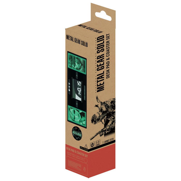 FaNaTtik Metal Gear Solid set sous-mains revêtu & sous-verre Solid Snake x Raiden Limited Edition FaNaTtik Metal Gear Solid set sous-mains revêtu & sous-verre Solid Snake x Raiden Limited Edition