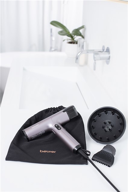 Beurer HC 100 Excellence Sèche-cheveux 1700 W Gris Métal Beurer HC 100 Excellence Sèche-cheveux 1700 W Gris Métal