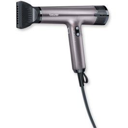 Beurer HC 100 Excellence - Sèche-cheveux professionnel 1700 W avec revêtement métallisé gris - Réf. 100.83
