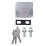 Verrouillage AMIG A24542-670 Laiton 6 x 5 cm 60 x 50 mm Chrome Volet