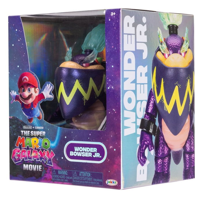 Super Mario Galaxy, le film figurine Wonder Bowser Jr. 13 cm