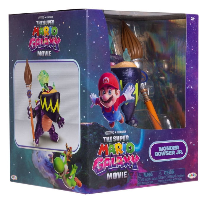 Super Mario Galaxy, le film figurine Wonder Bowser Jr. 13 cm