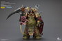Warhammer 40k figurine 1/18 Death Guard Deathshroud Terminator 2 with Manreaper and Plaguespurter Gauntlet 14 cm