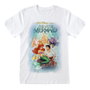 The Little Mermaid T-shirt à manches courtes Classic Poster Blanc Unisexe Taille M